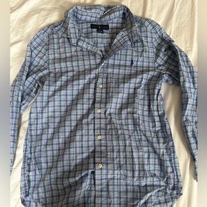 Ralph Lauren Boys Long-sleeved Cotton Poplin Shirt